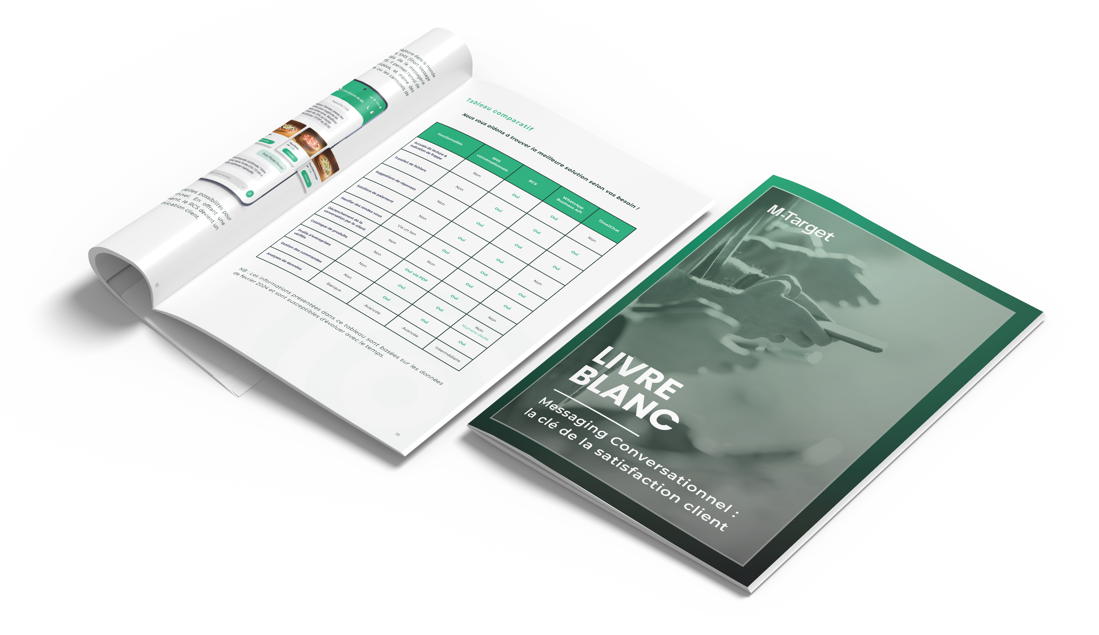 Mockup livre blanc messaging conversationnel